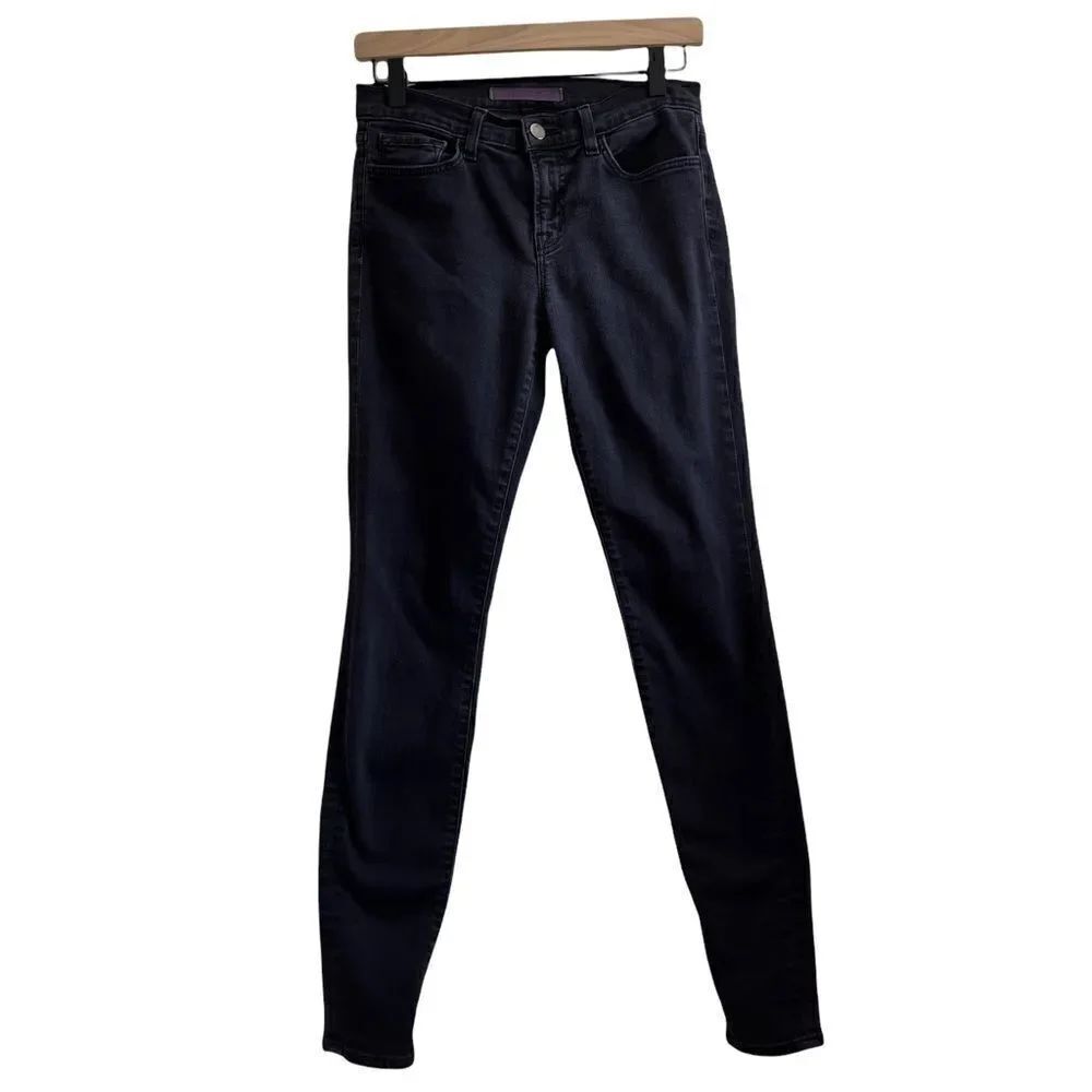 J Brand Skinny Leg Noir Purple Jeans size 26